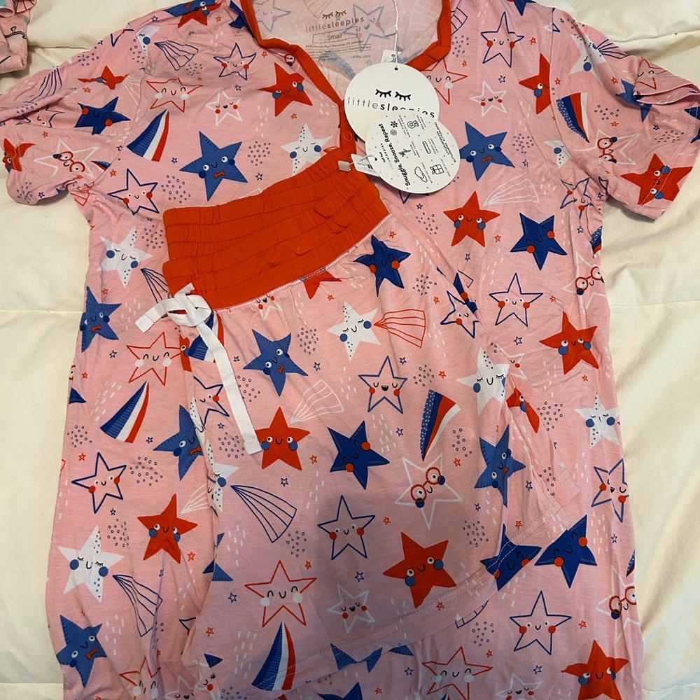 Little Sleepies women’s shorts set pjs
